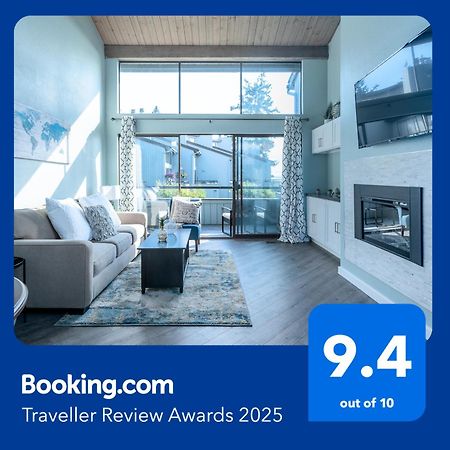 Appartamento Oceanview Escape At Birch Bay With Indoor Pool & Hot Tub Blaine Esterno foto